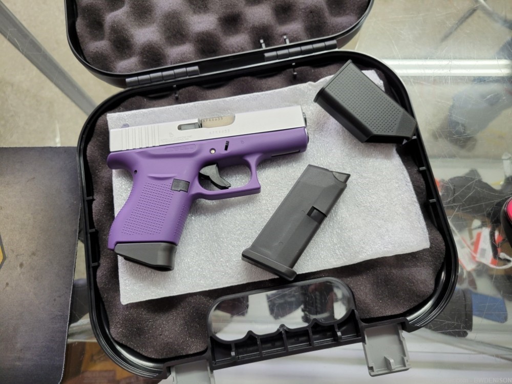 Apollo Customs Glock 43 9mm Purple 2 Mags Glock ACG-00853-img-0