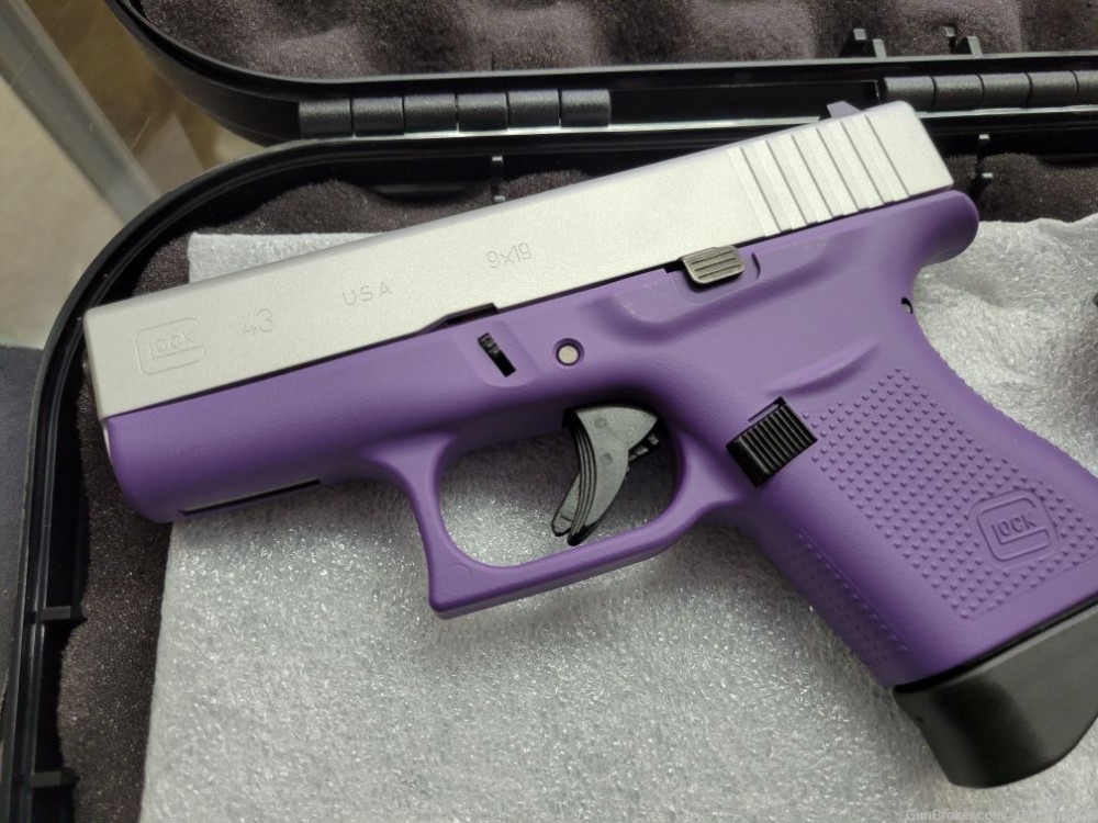 Apollo Customs Glock 43 9mm Purple 2 Mags Glock ACG-00853-img-4