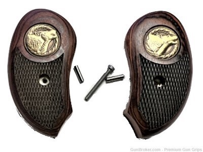 Fits Bond Arms Derringer Grips Rosewood Timber Wolf Grips XL