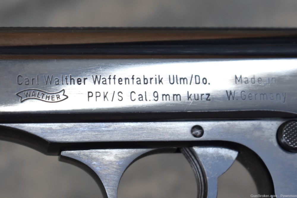 Walther PPK/S in 380 made 1976 W. German-img-2