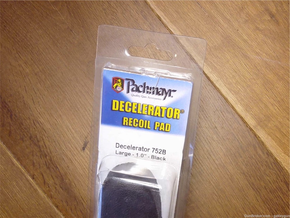 Pachmayr Decelerator Recoil pad 1in Thick Black-img-1