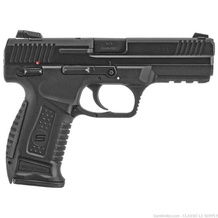 SAR USA ST9 9mm Luger Semi Auto Pistol 4.5" Barrel 17 Rounds 3-Dot Sights -img-0