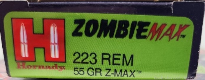 Hornady Zombie Max collectors box ultra desirable 223 Rem/5.56 Z-Max-img-0