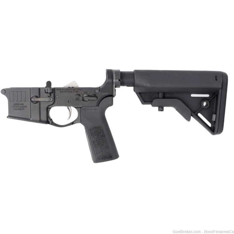 SOLWG Sons Of Liberty Gun Works M4 Complete Lower Receiver B5 Systems Blk-img-0