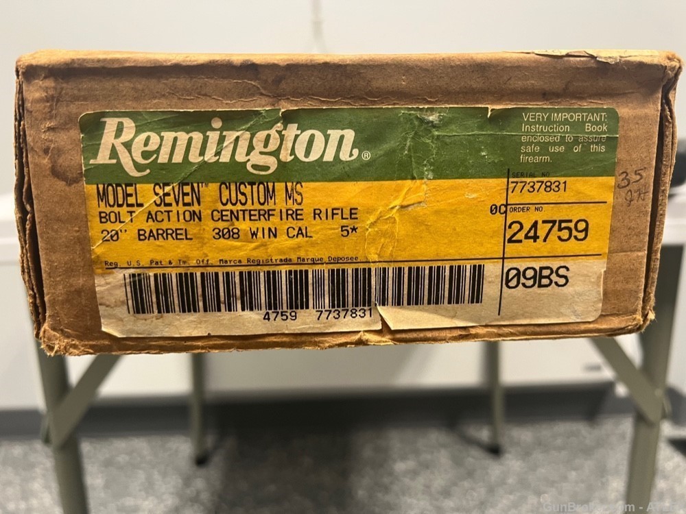 Remington Model 7 Seven Custom MS Mannlicher Stock RARE-img-8