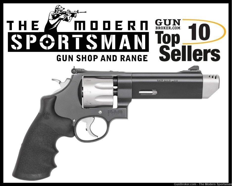 S&W 627 Performance Center V-COMP 357 MAG 170296 PC VCOMP 357MAG SW-627 S&W-img-0