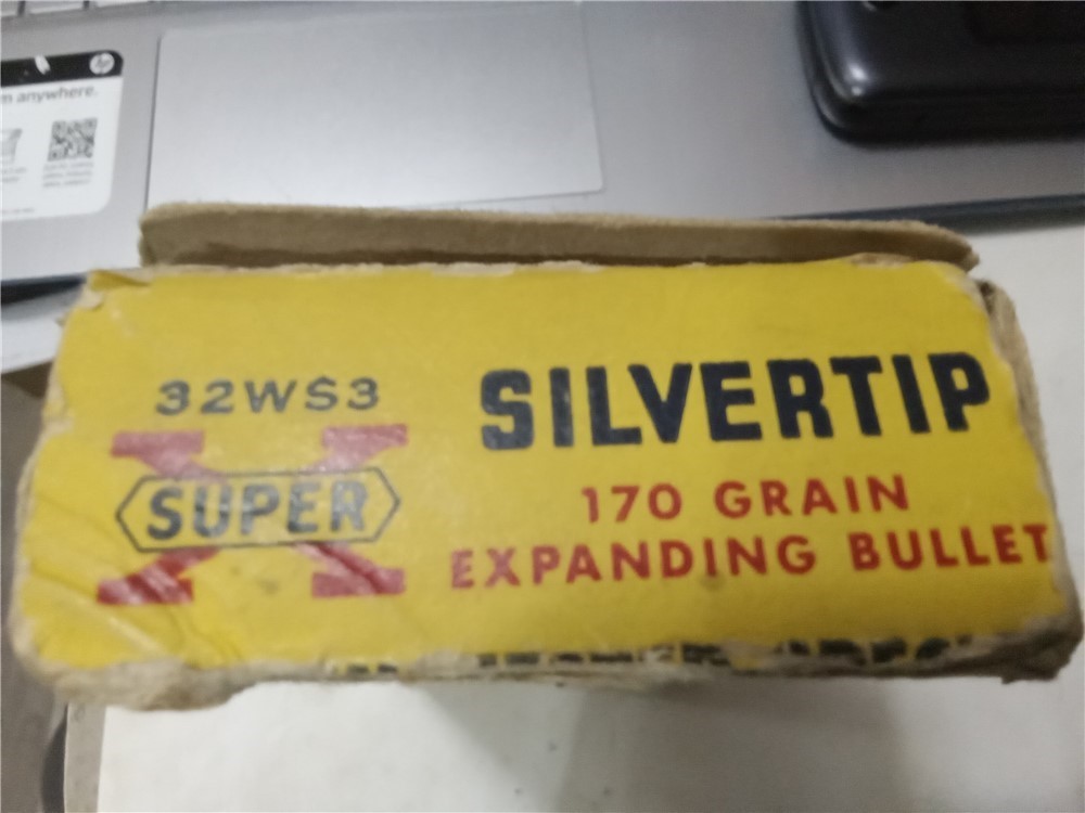 Vintage Western Super-X 32 Winchester Silvertip Expanding bullets-17 rds-img-3