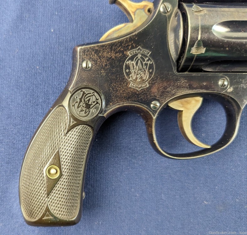Fine S&W  M&P Model 1905 .38 Revolver-img-1