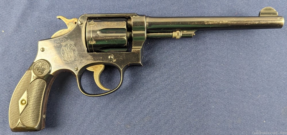Fine S&W  M&P Model 1905 .38 Revolver-img-0