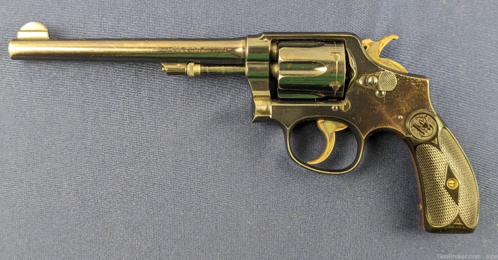 Fine S&W  M&P Model 1905 .38 Revolver-img-7