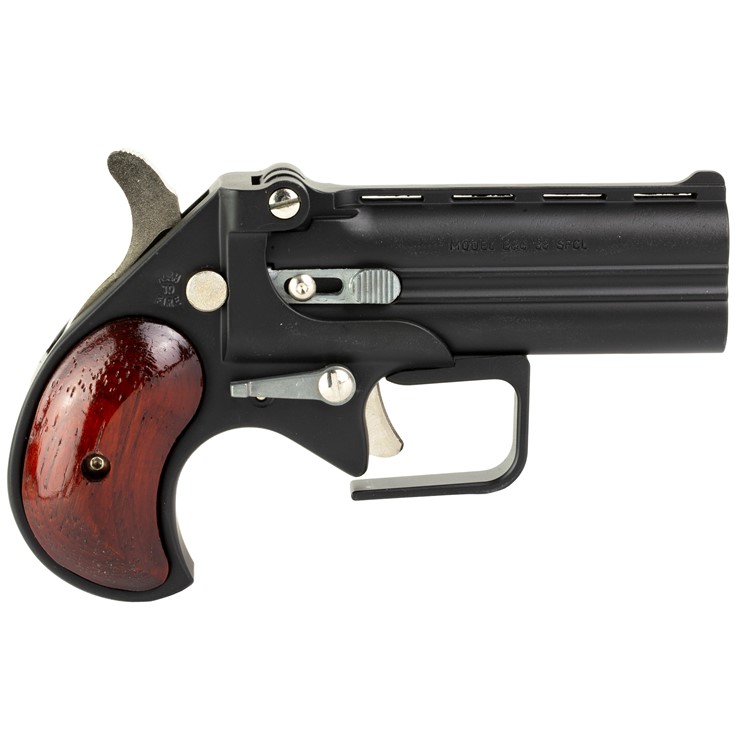 Old West Firearms Big Bore Black Rosewood 38 Spl 3.5in BBG38BR-img-0