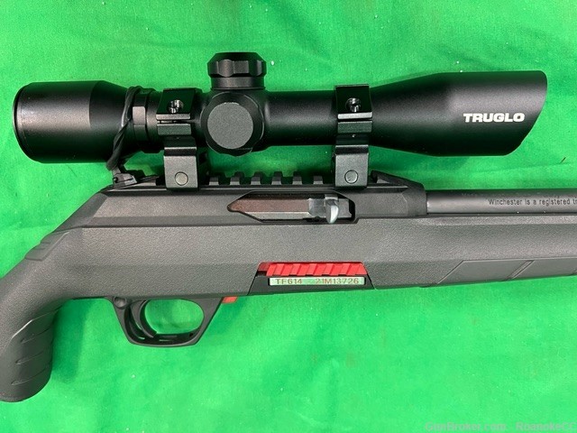 Winchester Wildcat .22 LR Rifle Black with Truglo Scope, Soft Case-img-5
