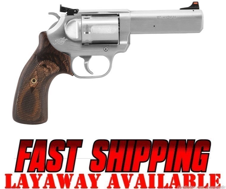 Kimber K6S DASA 3400032 Target K6-S 357Mag 357 Mag Magnum 4" SS Layaway-img-0