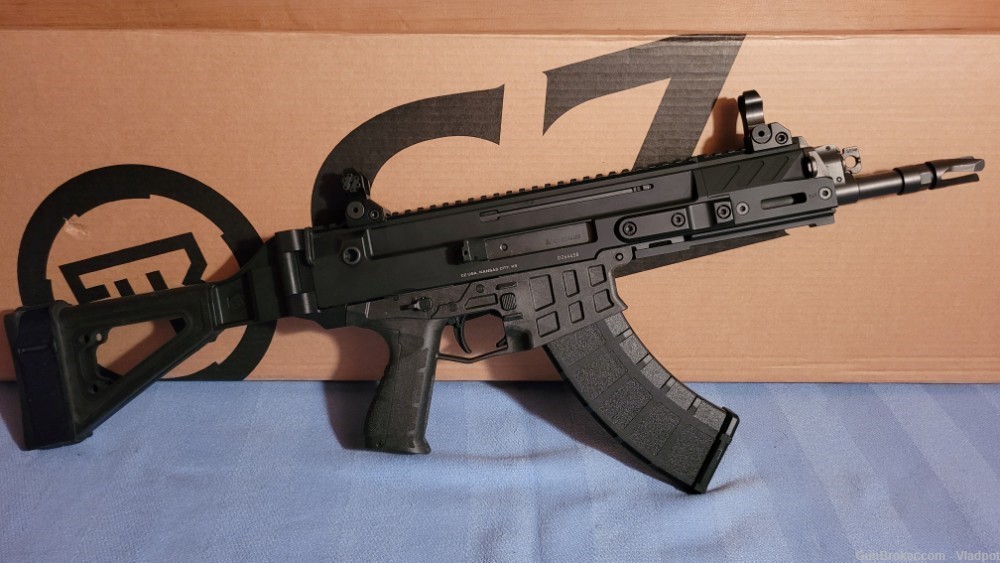 CZ Bren 2 MS Pistol 7.62x39   9 with a Stabilizing Brace KIT and more Extra-img-0