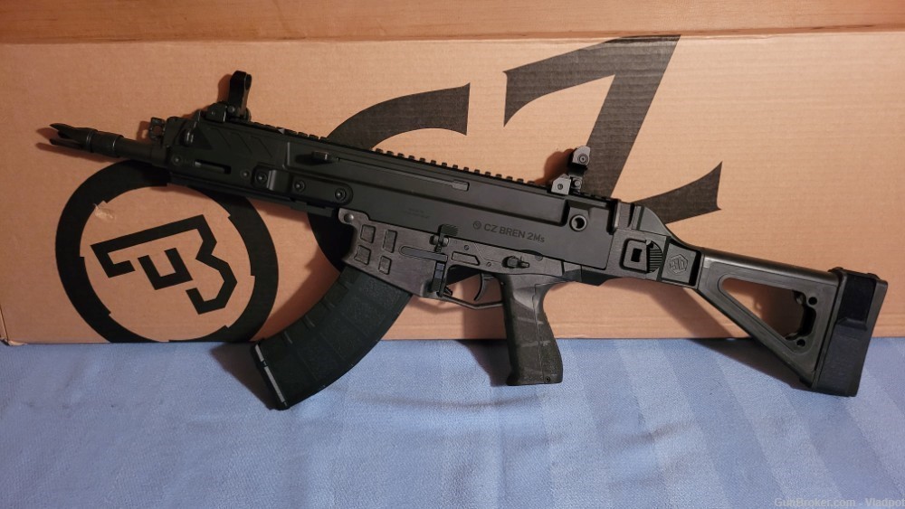 CZ Bren 2 MS Pistol 7.62x39   9 with a Stabilizing Brace KIT and more Extra-img-1
