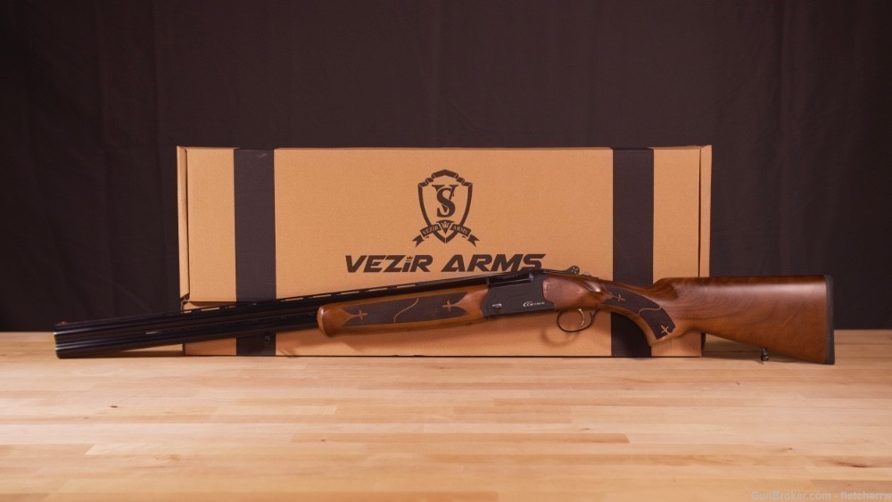 Vezir Arms Carrera SP-11 Break Action 12GA Shotgun w/ Walnut Stock + Chokes-img-1