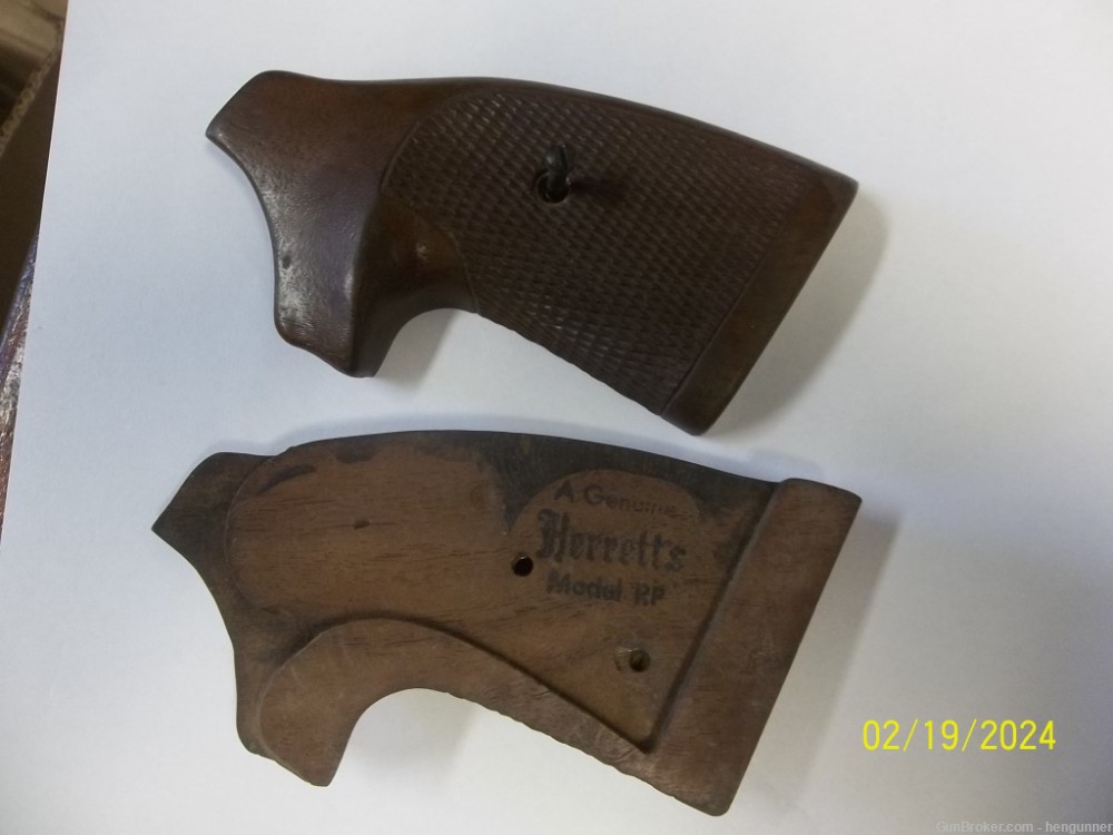 Colt Official Police wood grips-img-5