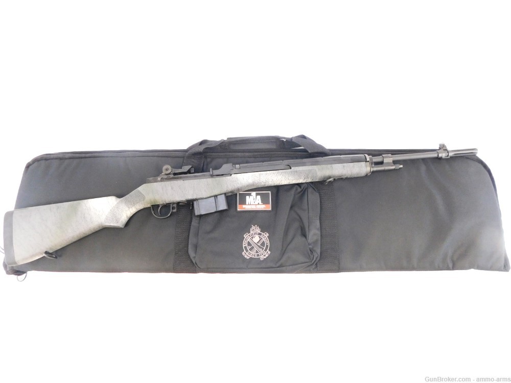 Springfield M1A Standard Issue .308 Win 22" Black Speckle 10 Rds MA9112-img-4