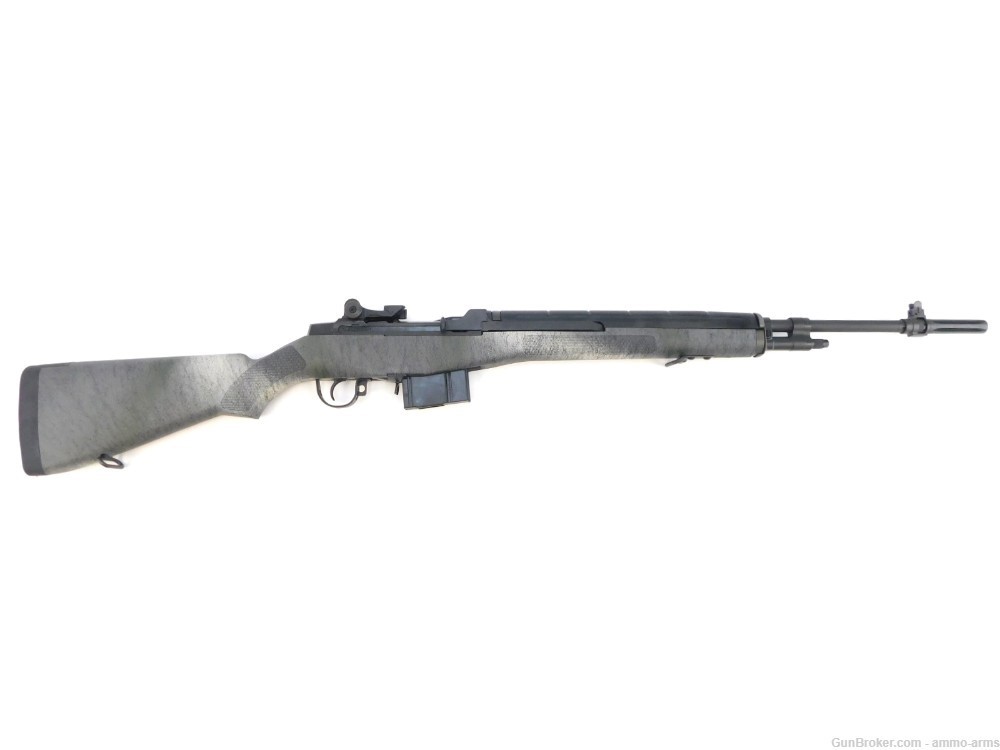 Springfield M1A Standard Issue .308 Win 22" Black Speckle 10 Rds MA9112-img-1