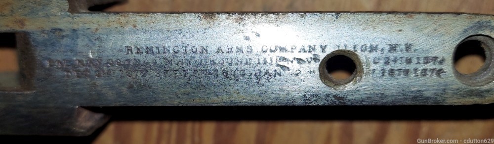 Remington Rolling Block receiver - antique-img-3