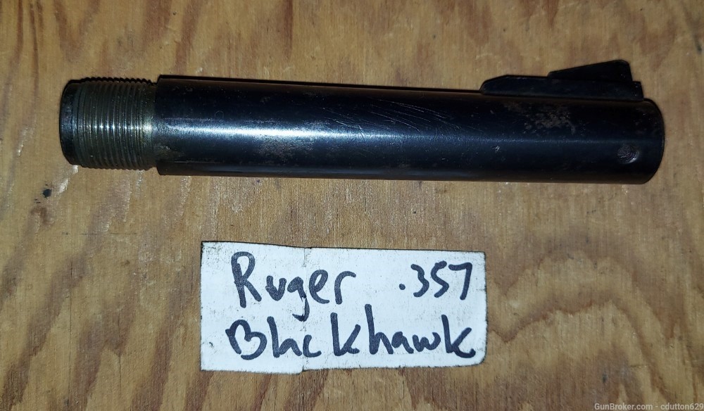 Ruger Blackhawk .357  blued barrel-img-2