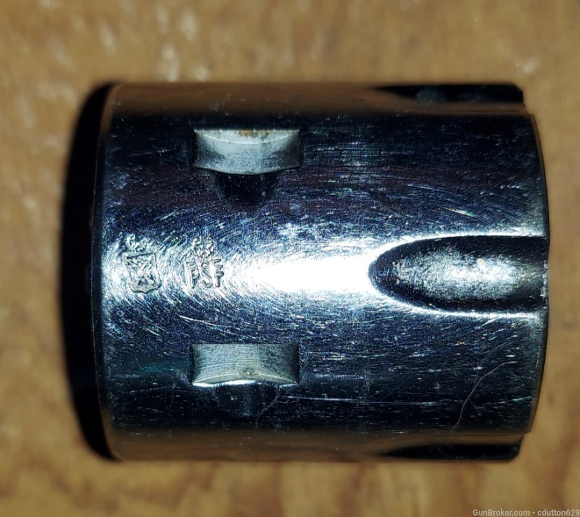 Pietta? 1873 .22 LR 6 shot plated cylinder -img-0