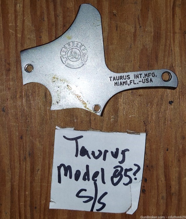 Taurus Model 85 .38 special stainless sideplate-img-0