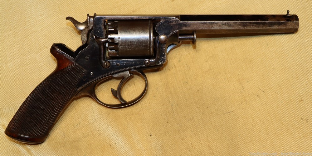 Rare Civil War Cased Tranter Revolver 54 Bore in Confederate Range-img-61