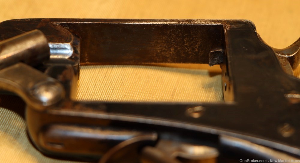 Rare Civil War Cased Tranter Revolver 54 Bore in Confederate Range-img-15