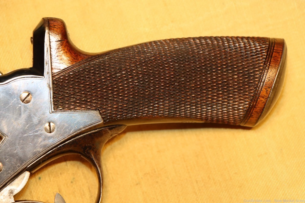 Rare Civil War Cased Tranter Revolver 54 Bore in Confederate Range-img-7