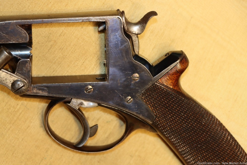 Rare Civil War Cased Tranter Revolver 54 Bore in Confederate Range-img-6