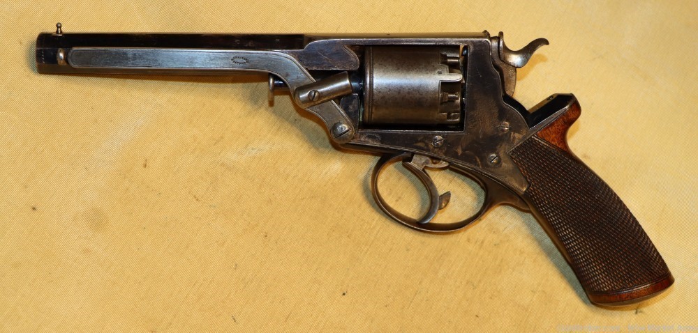 Rare Civil War Cased Tranter Revolver 54 Bore in Confederate Range-img-58