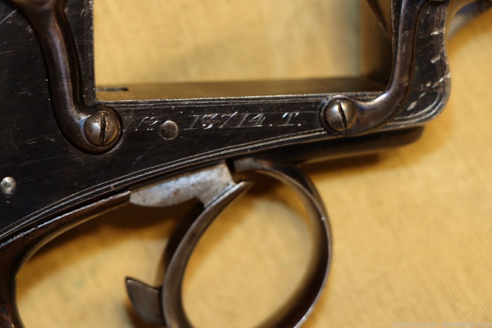 Rare Civil War Cased Tranter Revolver 54 Bore in Confederate Range-img-27