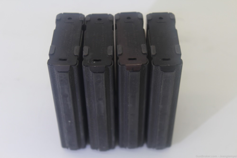 4- Armalite Colt 20 Rd 1st. Alum bodied Mags  602 601 M16 USGI Retro Preban-img-9