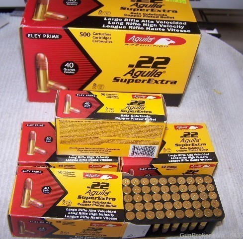 200 Rounds 22 LR Aguila Super Extra-img-0