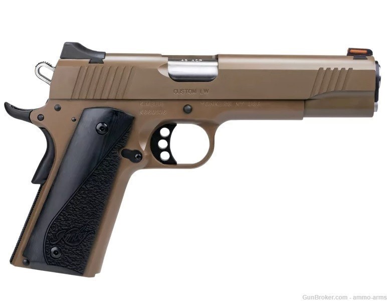 Kimber Custom LW TBM9 FDE 9mm Luger 5" 8 Rounds 3700614-img-1