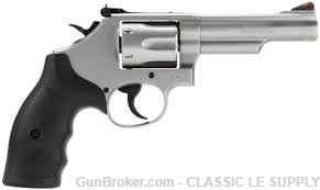 Smith & Wesson Model 66 SS Combat Magnum DA/SA SS Revolver 4.25? 6 RDS 357 -img-0