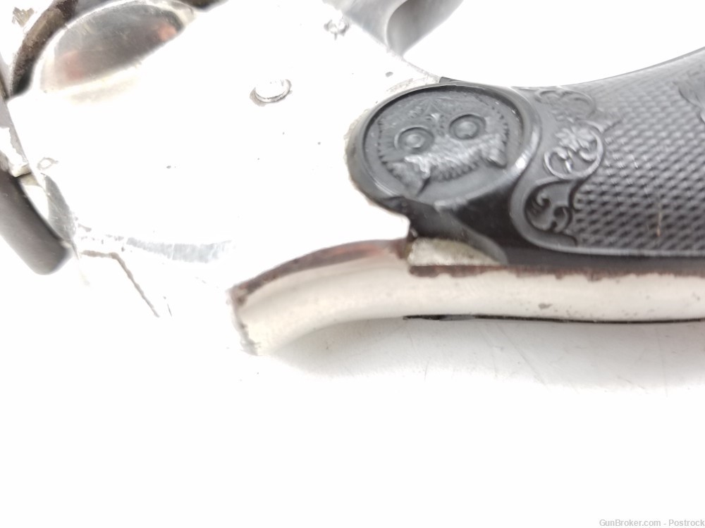Iver Johnson Safety Hammerless 32 S&W short 5 Shot Top Break Revolver-img-4