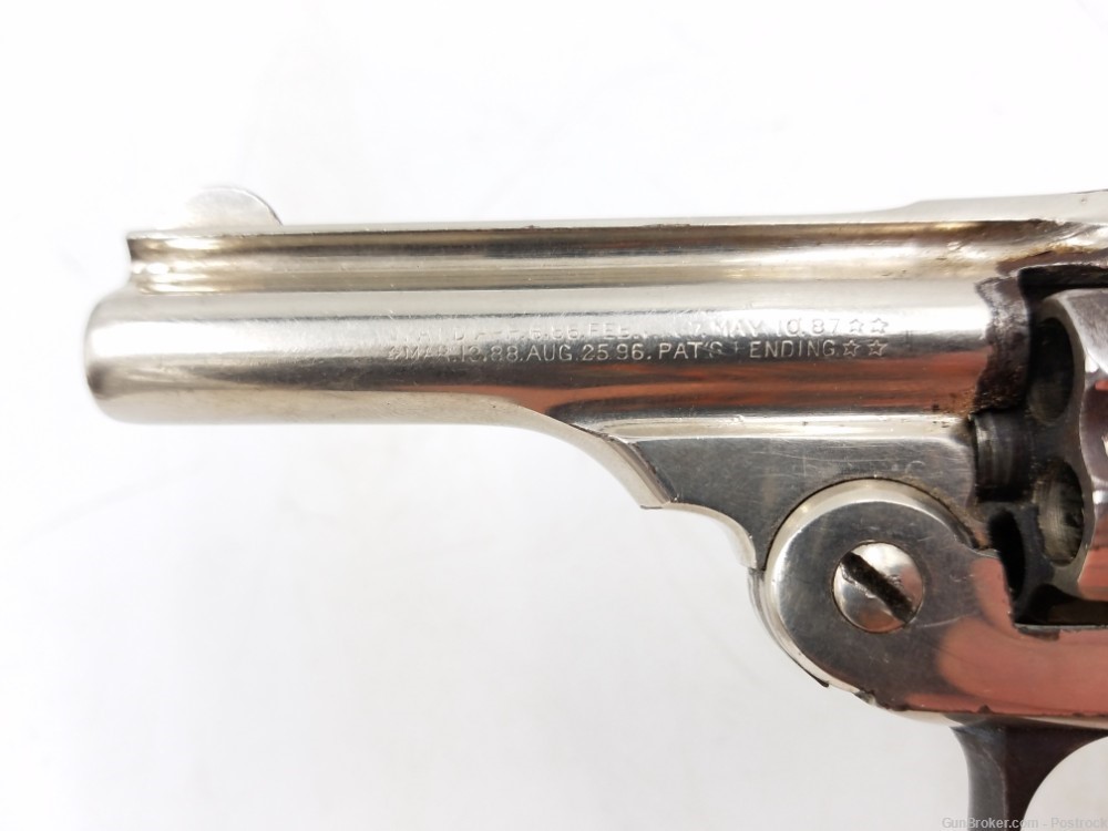 Iver Johnson Safety Hammerless 32 S&W short 5 Shot Top Break Revolver-img-2
