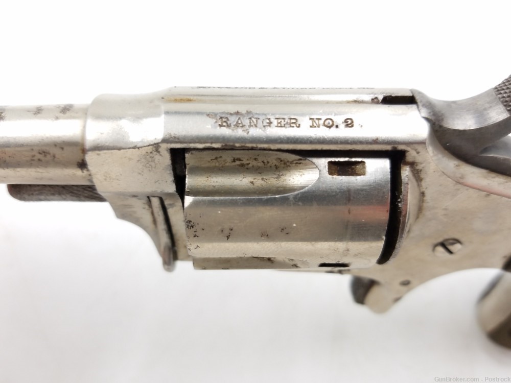 Hopkins & Allen Ranger No.2 32 Rimfire 5 shot Spur Trigger Revolver-img-2