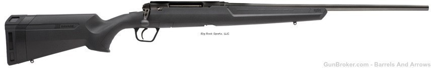 Savage 57237 Axis Bolt Action Rifle 7MM-08 Rem, 22" Bbl Blk, Syn Stock-img-0