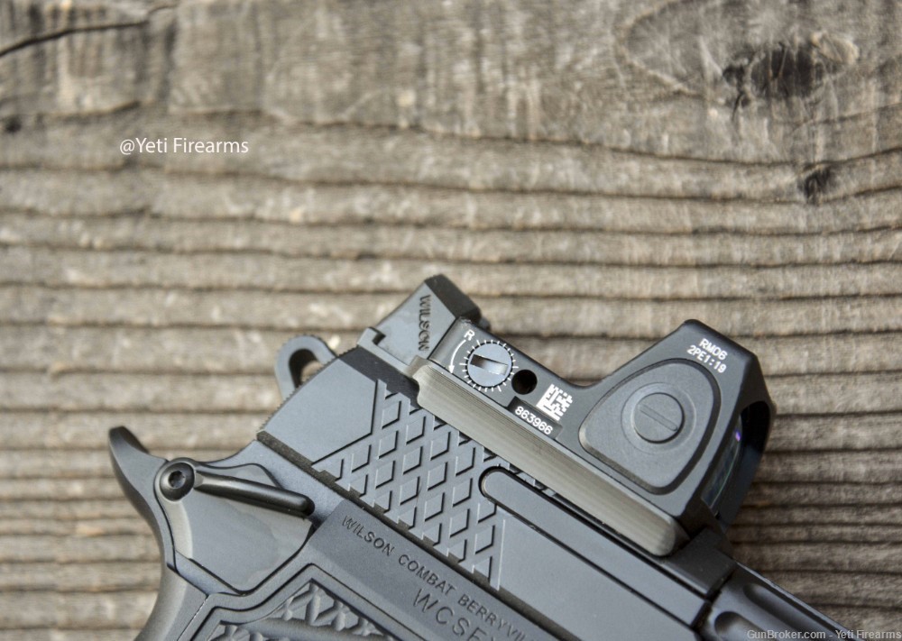 Wilson Combat Custom SFX9 9mm 5" W/ Rail & RM06 Black Edition No CC Fee RMR-img-11