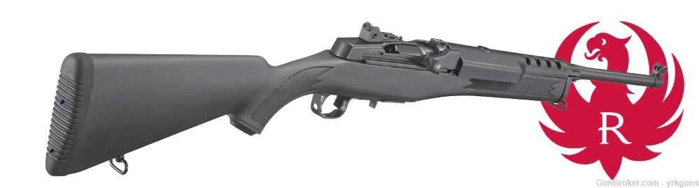 Ruger Mini-14 Ranch 5.56NATO 5RD 18.5" Matte Black Rifle NEW 5855-img-2