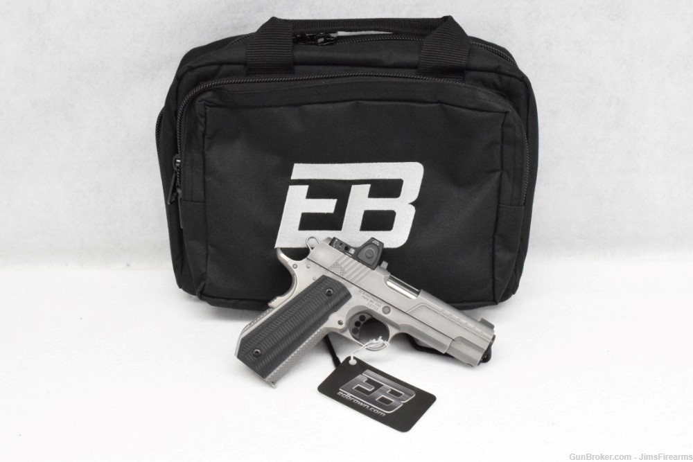 NEW IN BOX - ED BROWN FX2 45ACP STAINLESS W/ TRIJICON RMR CC - GREAT CCW-img-0