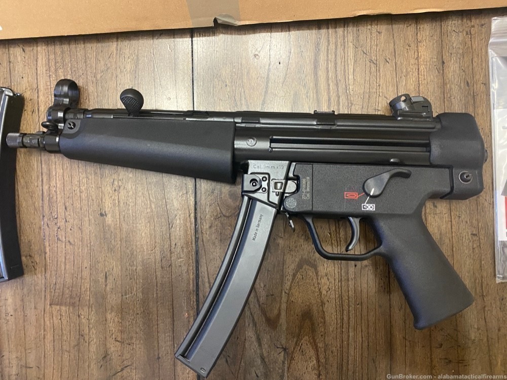 HK Heckler & Koch SP5 8.86” Semi-Automatic Pistol 30+1 H&K 9mm 81000477-img-3