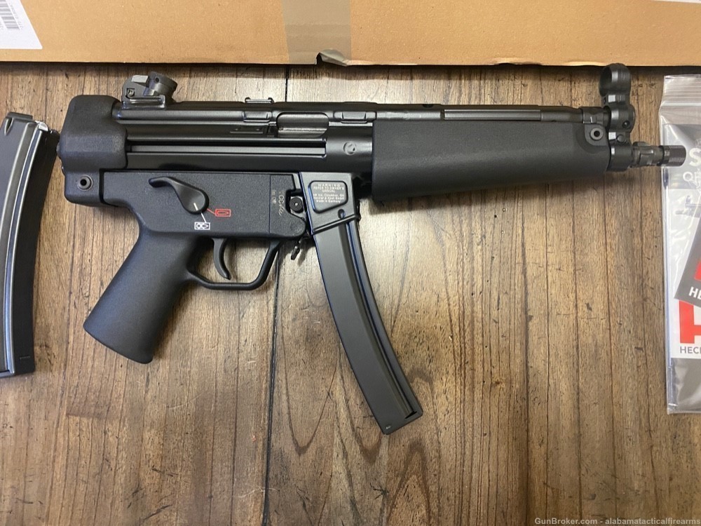 HK Heckler & Koch SP5 8.86” Semi-Automatic Pistol 30+1 H&K 9mm 81000477-img-1