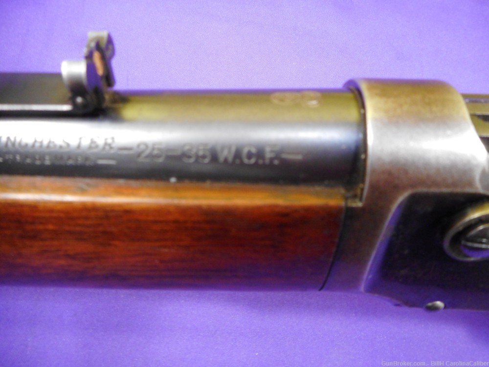 WINCHESTER 94 SPECIAL ORDER 25-35 CAL 20" BARREL MADE 1899 'VERY NICE"-img-23