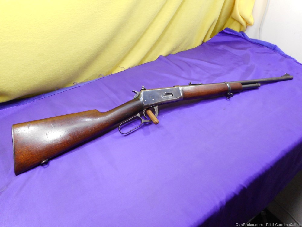 WINCHESTER 94 SPECIAL ORDER 25-35 CAL 20" BARREL MADE 1899 'VERY NICE"-img-0