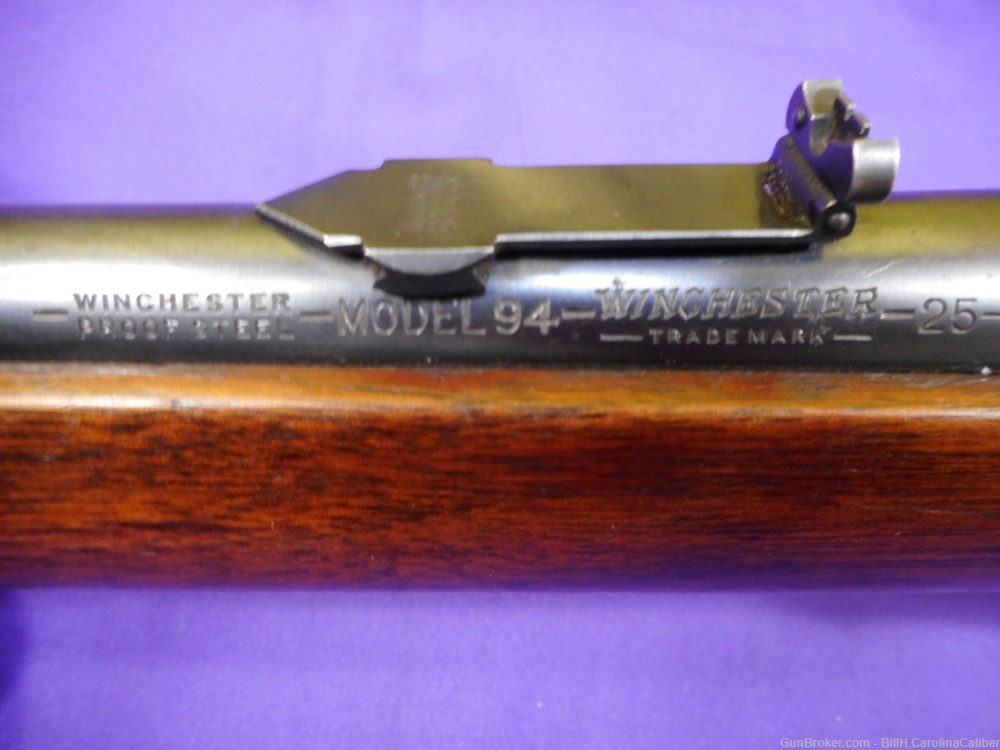 WINCHESTER 94 SPECIAL ORDER 25-35 CAL 20" BARREL MADE 1899 'VERY NICE"-img-22