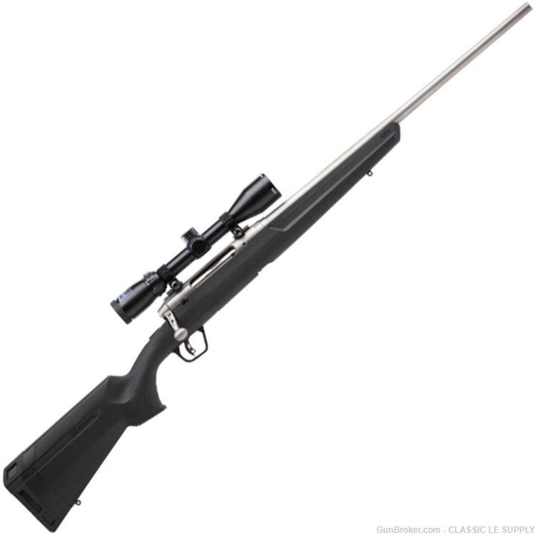 Savage Axis II XP Stainless Package Bolt Action Rifle .308 Win 22" Bbl 4 RD-img-0